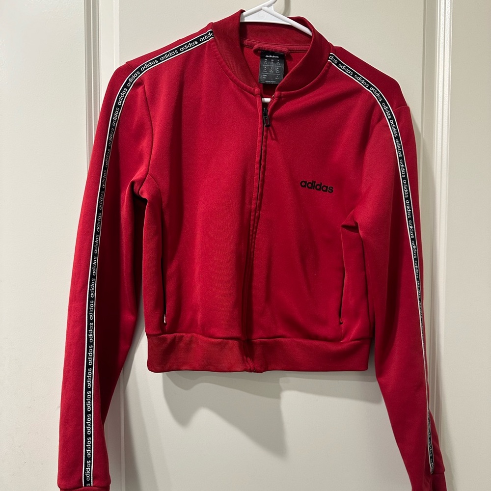 Adidas cropped top jacket